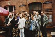 During the Workshop in Białowieża. Members of our group are present: Anatol Odzijewicz, Grzegorz Jakimowicz, Tomasz Goliński, 2000